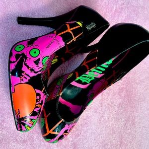 DEMONIA heels, new